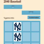 Play 2048 Baseball now!