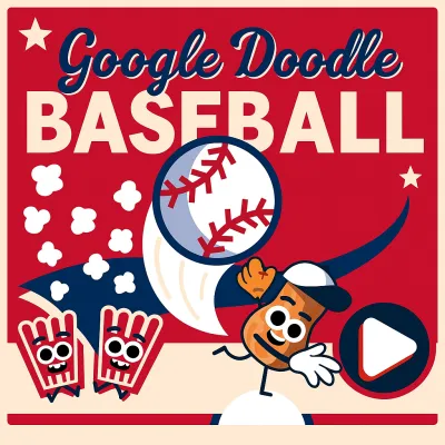 Google Doodle Baseball img