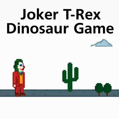 Joker T-Rex Dinosaur Game img