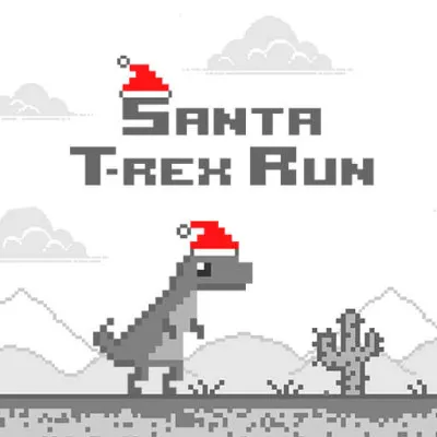 Santa T Rex Run img